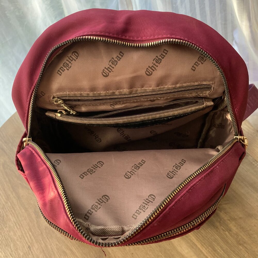 Purple Multiple Pocket Mini Backpack - image 7